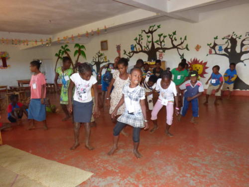 Dance class. Summer school 2017